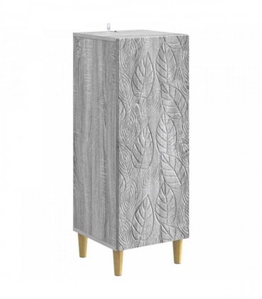 vidaXL Sideboard Grey Sonoma 33 x 34.5 x 90 cm Engineered Wood — V0672202748