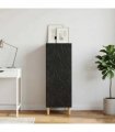 vidaXL Sideboard Black 33 x 34.5 x 90 cm Engineered Wood — V0672202749