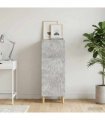 vidaXL Sideboard Concrete Grey 33 x 34.5 x 90 cm Engineered Wood — V0672202752