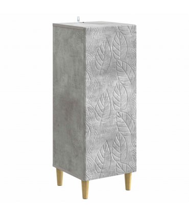 vidaXL Sideboard Concrete Grey 33 x 34.5 x 90 cm Engineered Wood — V0672202752