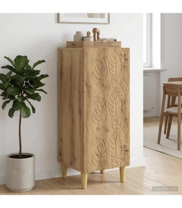 vidaXL Sideboard Artisan Oak 33 x 34.5 x 90 cm Engineered Wood — V0672202753