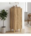 vidaXL Sideboard Artisan Oak 33 x 34.5 x 90 cm Engineered Wood — V0672202753