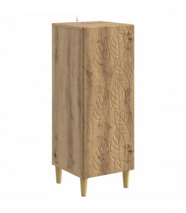 vidaXL Sideboard Artisan Oak 33 x 34.5 x 90 cm Engineered Wood — V0672202753