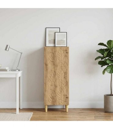 vidaXL Sideboard Artisan Oak 33 x 34.5 x 90 cm Engineered Wood — V0672202753