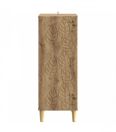 vidaXL Sideboard Artisan Oak 33 x 34.5 x 90 cm Engineered Wood — V0672202753