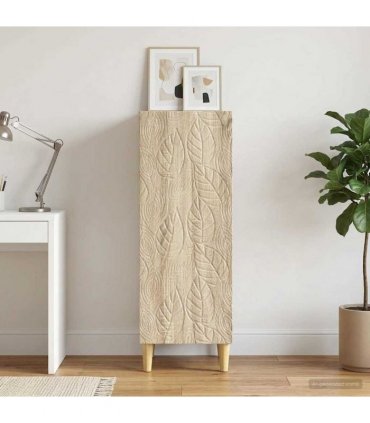 vidaXL Sideboard Sonoma Oak 33 x 34.5 x 90 cm Engineered Wood — V0672202755