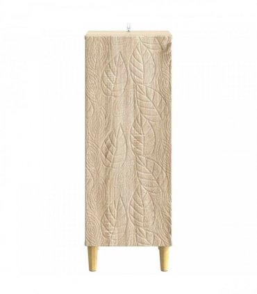 vidaXL Sideboard Sonoma Oak 33 x 34.5 x 90 cm Engineered Wood — V0672202755