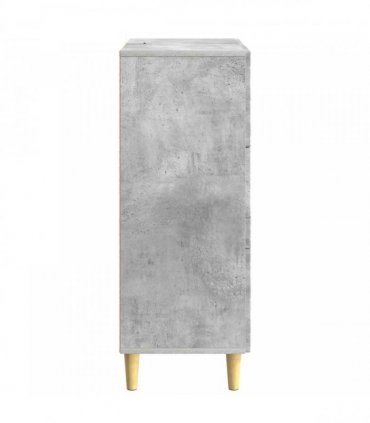 vidaXL Drawer Cabinet Concrete Grey 33 x 34.5 x 90 cm Engineered Wood — V0672202765