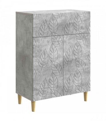 vidaXL Sideboard Concrete Grey 66 x 34.5 x 90 cm Engineered Wood — V0672202783