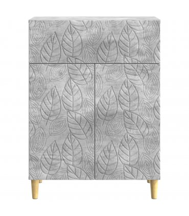 vidaXL Sideboard Concrete Grey 66 x 34.5 x 90 cm Engineered Wood — V0672202783