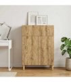 vidaXL Sideboard Artisan Oak 66 x 34.5 x 90 cm Engineered Wood — V0672202785