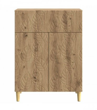 vidaXL Sideboard Artisan Oak 66 x 34.5 x 90 cm Engineered Wood — V0672202785