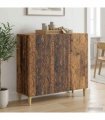 vidaXL Sideboard Old Wood 89 x 34.5 x 80 cm Engineered Wood — V0672202800