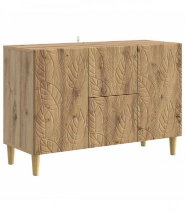 vidaXL Sideboard Artisan Oak 89 x 34.5 x 60 cm Engineered Wood — V0672202801