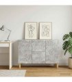 vidaXL Sideboard Concrete Grey 89 x 34.5 x 60 cm Engineered Wood — V0672202803