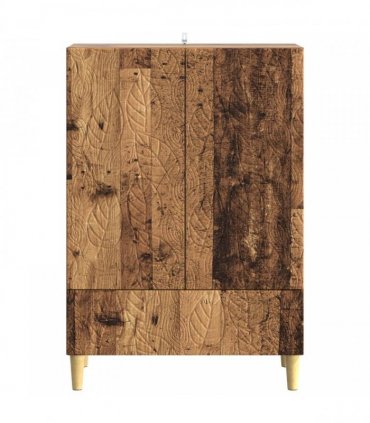 vidaXL Sideboard Old Wood 66 x 34.5 x 95 cm Engineered Wood — V0672202812