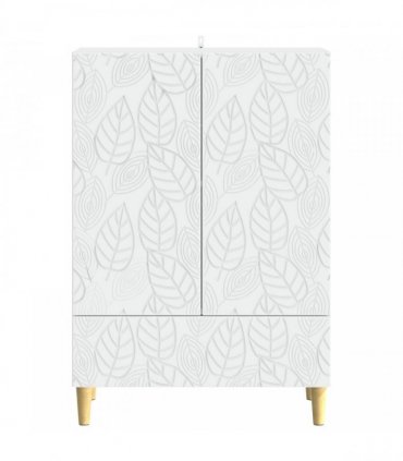 vidaXL Sideboard White 66 x 34.5 x 95 cm Engineered Wood