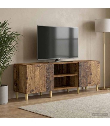 vidaXL TV Cabinet 150 x 31 x 50 cm Old Wood Engineered Wood
