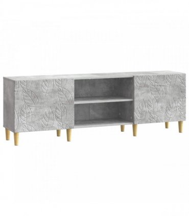 vidaXL TV Cabinet 150 x 31 x 50 cm Concrete Grey Engineered Wood