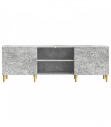 vidaXL TV Cabinet 150 x 31 x 50 cm Concrete Grey Engineered Wood