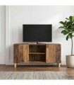 vidaXL TV Cabinet 102 x 34.5 x 50 cm Old Wood Engineered Wood — V0672202838