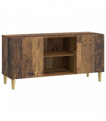 vidaXL TV Cabinet 102 x 34.5 x 50 cm Old Wood Engineered Wood — V0672202838
