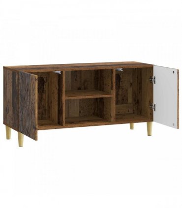 vidaXL TV Cabinet 102 x 34.5 x 50 cm Old Wood Engineered Wood — V0672202838