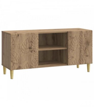 vidaXL TV Cabinet 102 x 34.5 x 50 cm Artisan Oak Engineered Wood — V0672202843