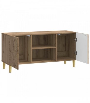 vidaXL TV Cabinet 102 x 34.5 x 50 cm Artisan Oak Engineered Wood — V0672202843