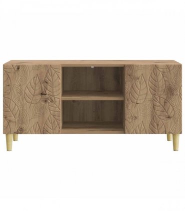 vidaXL TV Cabinet 102 x 34.5 x 50 cm Artisan Oak Engineered Wood — V0672202843
