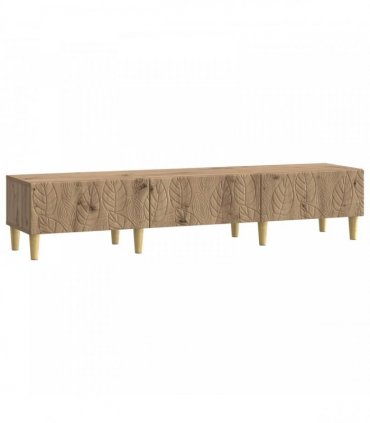 vidaXL TV Cabinet 147 x 34.5 x 30 cm Artisan Oak Engineered Wood