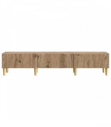 vidaXL TV Cabinet 147 x 34.5 x 30 cm Artisan Oak Engineered Wood