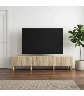 vidaXL TV Cabinet 147 x 34.5 x 30 cm Sonoma Oak Engineered Wood