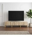 vidaXL TV Cabinet 147 x 34.5 x 30 cm Sonoma Oak Engineered Wood