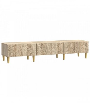 vidaXL TV Cabinet 147 x 34.5 x 30 cm Sonoma Oak Engineered Wood
