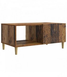 vidaXL Coffee Table Old Wood 90 x 50 x 40 cm Engineered Wood — V0672202864