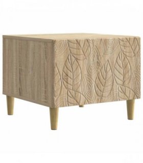 vidaXL Coffee Table Sonoma Oak 50 x 49 x 40 cm Engineered Wood