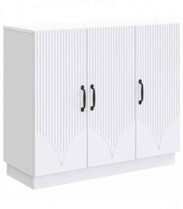 vidaXL Sideboard White 89 x 34.5 x 77 cm Engineered Wood