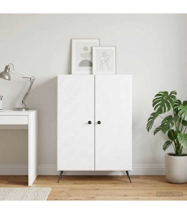 vidaXL Sideboard White 66 x 34.5 x 90 cm Engineered Wood — V0672202901