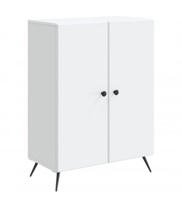 vidaXL Sideboard White 66 x 34.5 x 90 cm Engineered Wood — V0672202901