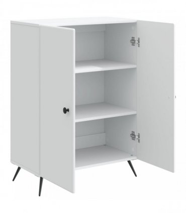 vidaXL Sideboard White 66 x 34.5 x 90 cm Engineered Wood — V0672202901