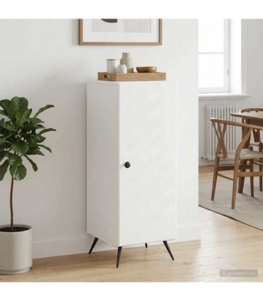 vidaXL Sideboard White 33 x 34.5 x 90 cm Engineered Wood — V0672202902