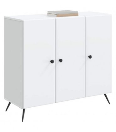 vidaXL Sideboard White 89 x 34.5 x 80 cm Engineered Wood — V0672202907