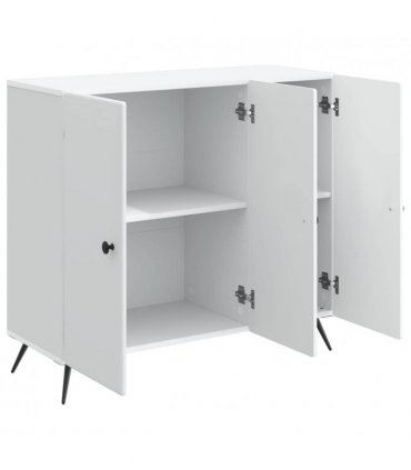 vidaXL Sideboard White 89 x 34.5 x 80 cm Engineered Wood — V0672202907