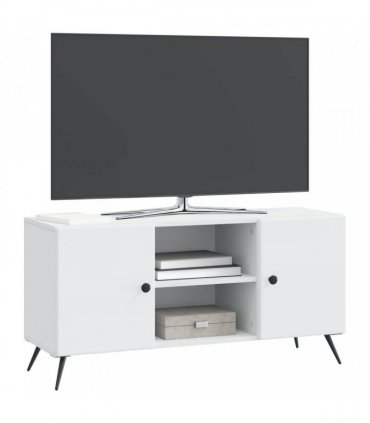 vidaXL TV Cabinet White 102 x 34.5 x 50 cm Engineered Wood — V0672202911