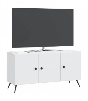 vidaXL TV Cabinet White 99 x 34.5 x 50 cm Engineered Wood — V0672202913