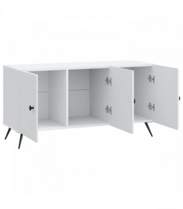 vidaXL TV Cabinet White 99 x 34.5 x 50 cm Engineered Wood — V0672202913