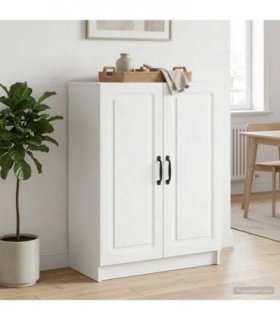 vidaXL Sideboard White 66 x 34.5 x 87 cm Engineered Wood