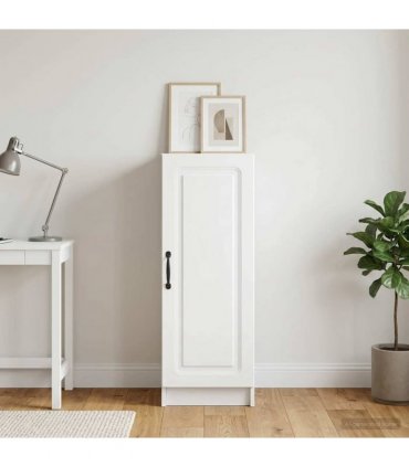 vidaXL Sideboard White 33 x 34.5 x 87 cm Engineered Wood