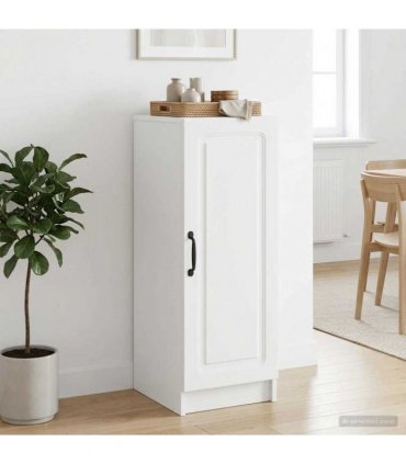 vidaXL Sideboard White 33 x 34.5 x 87 cm Engineered Wood